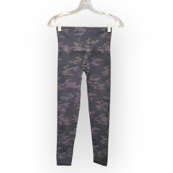 SPANX Look at Me Now Seamless Leggings Heather Camo - Picture 2 of 4